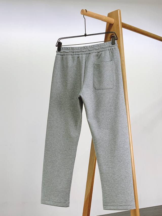 Ermenegildo Zegna 2025 Early Fall New Arrival Fashion Drawstring Casual Pants Fa