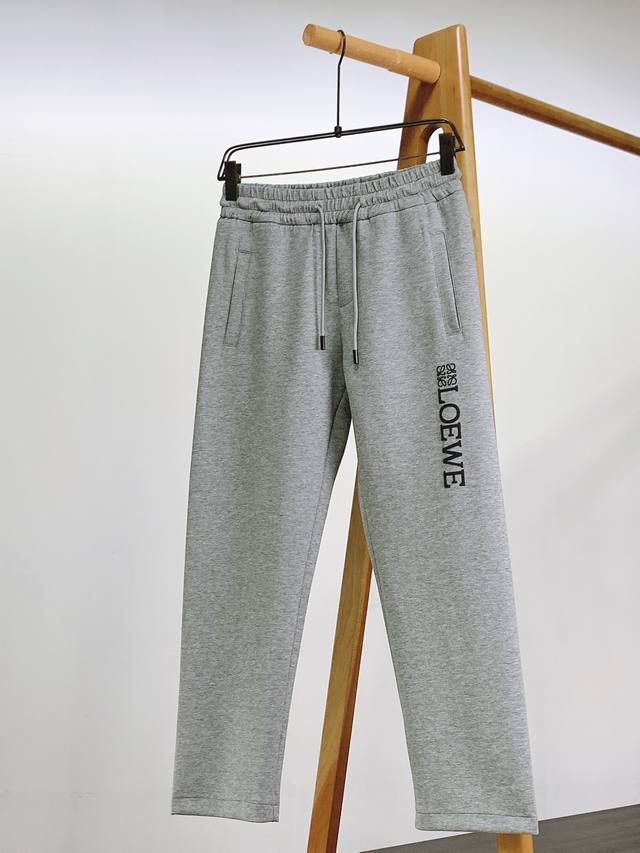 Loewe 2025 Early Fall New Arrival Fashion Drawstring Casual Pants Fashion Series