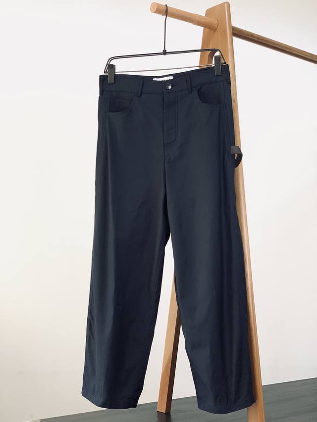Loewe's Cotton Twill Work Pants for Early Fall 2025 are made from lightweight 10