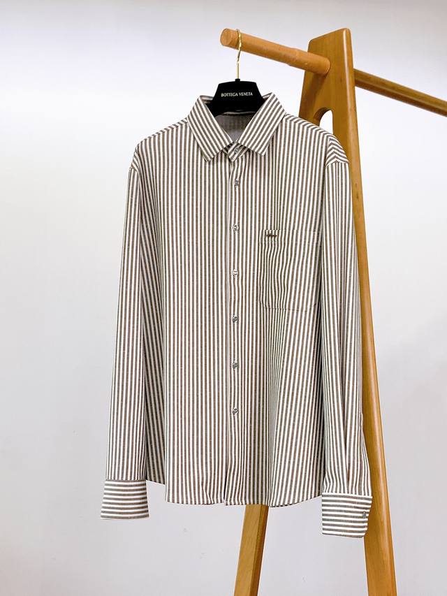 Kiton's 2025Fw Early Fall new arrival, the contrasting striped shirt, is now on