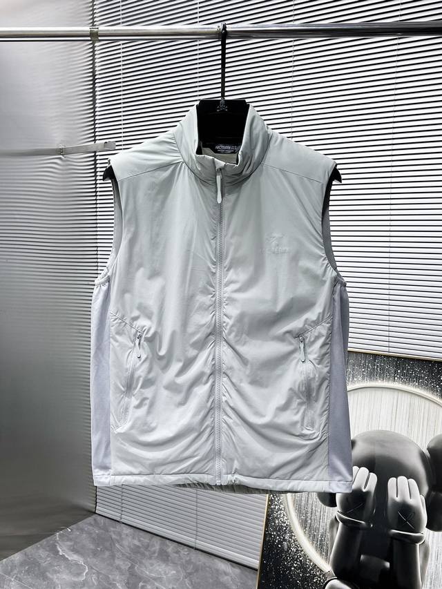 Arc'teryx 2025 new stand-up collar vest jacket, stylish and handsome, simple an