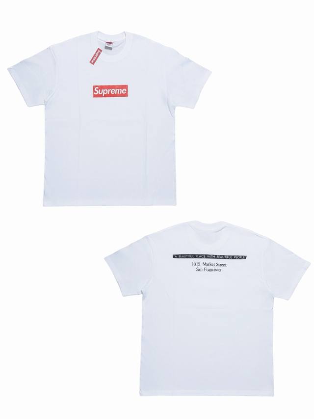 Su118# Supreme Fw19 Week 9 San Francisco opening limited edition Box Logo short-