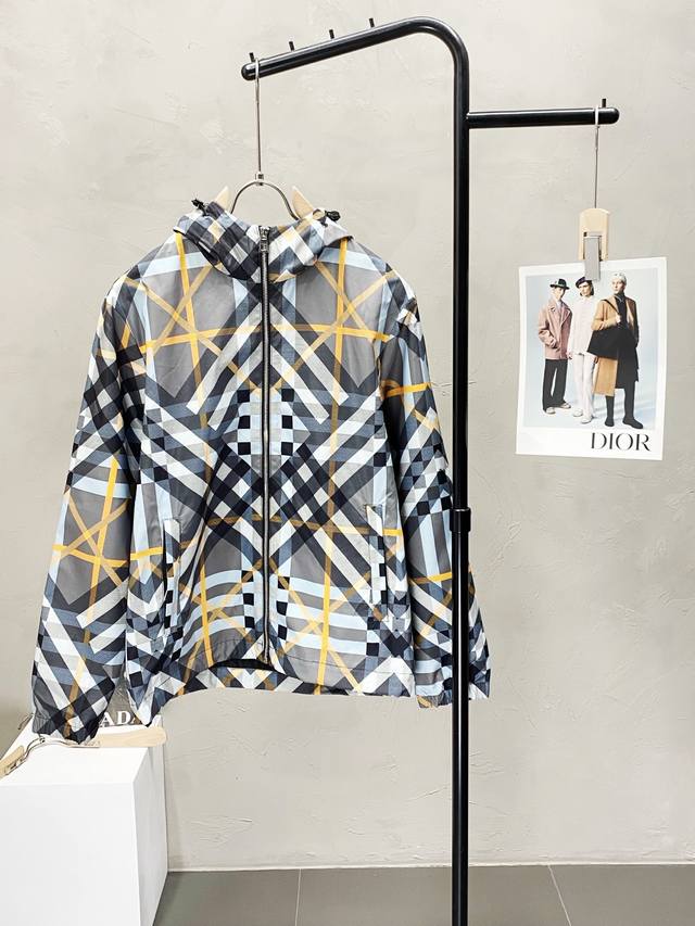 Burberry exclusive new original men's casual spring and autumn jacket breathable