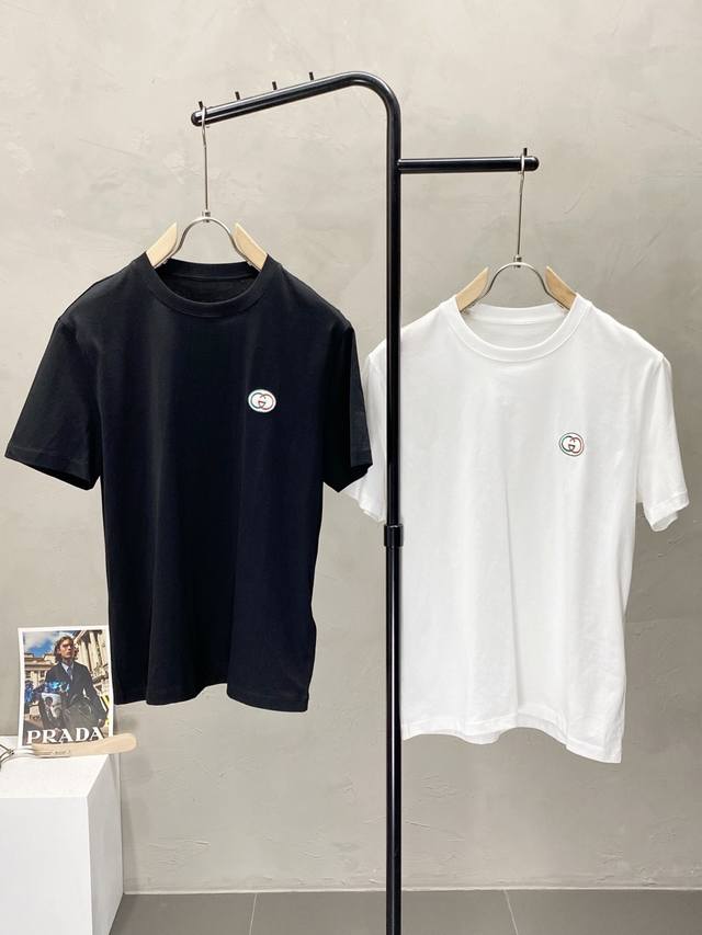 Gucci exclusive new original men's casual short-sleeved shirt, high-end high ver