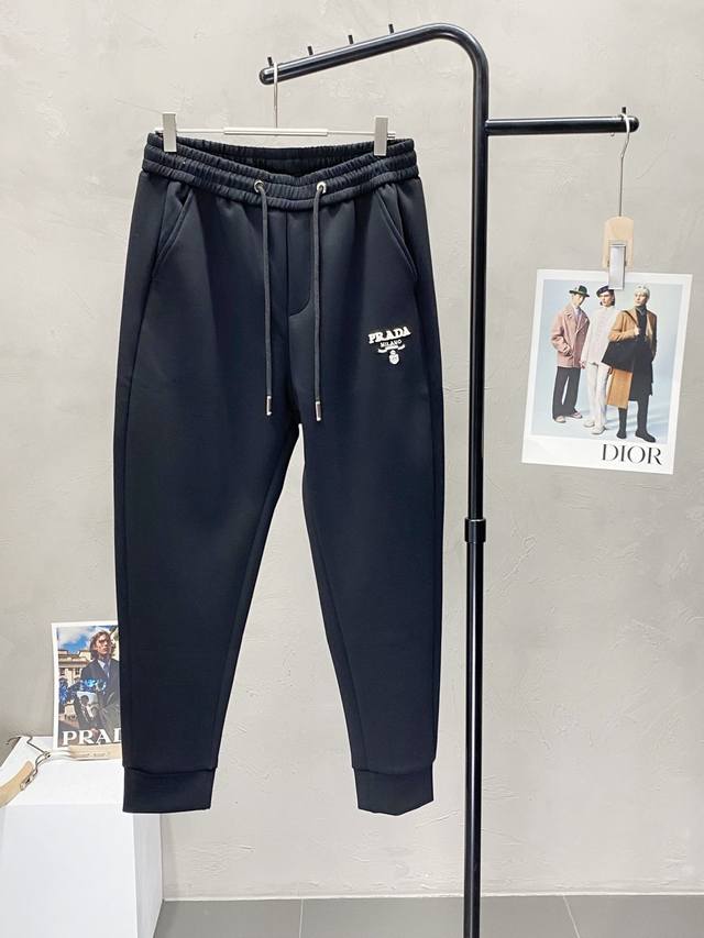 Exclusively for Prada, these high-end new spring/autumn casual pants are availa