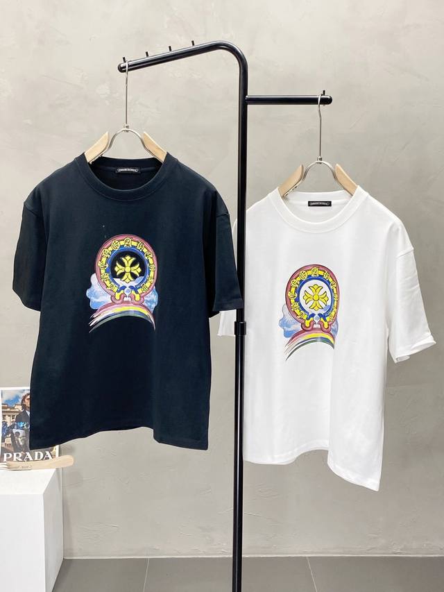 Chrome Hearts exclusive new original men's casual spring and summer short-sleeve
