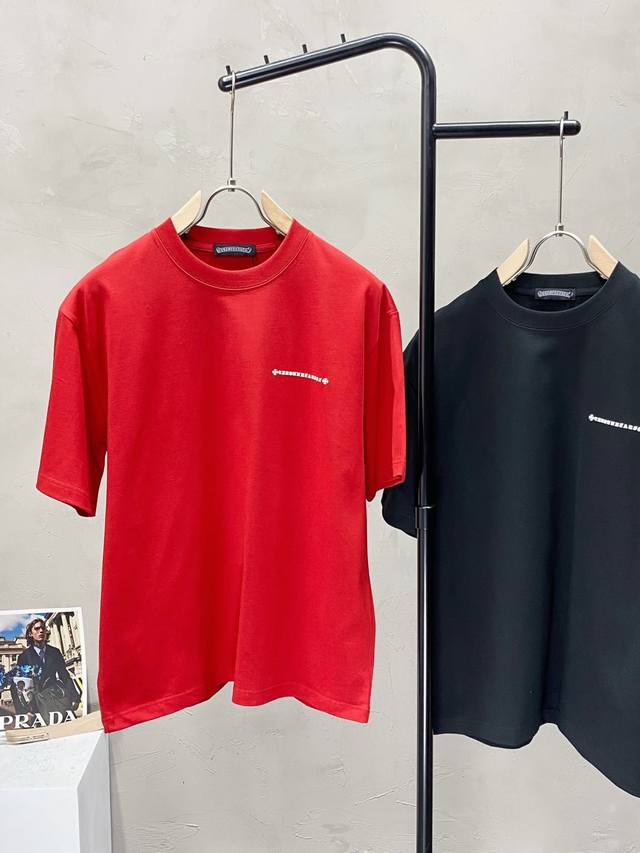 Chrome Hearts exclusive new original men's casual spring and summer short-sleeve