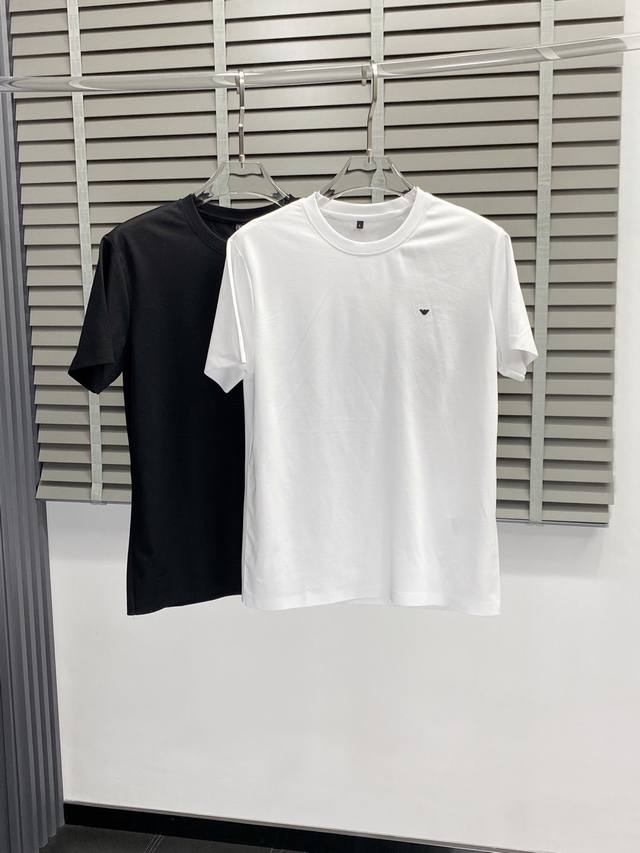 Armani Armani exclusive new original men's casual spring and summer short-sleeve