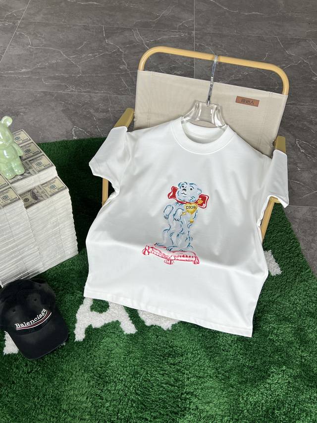 Dior's 2025 Spring/Summer new release, the latest short-sleeved crew neck T-shir