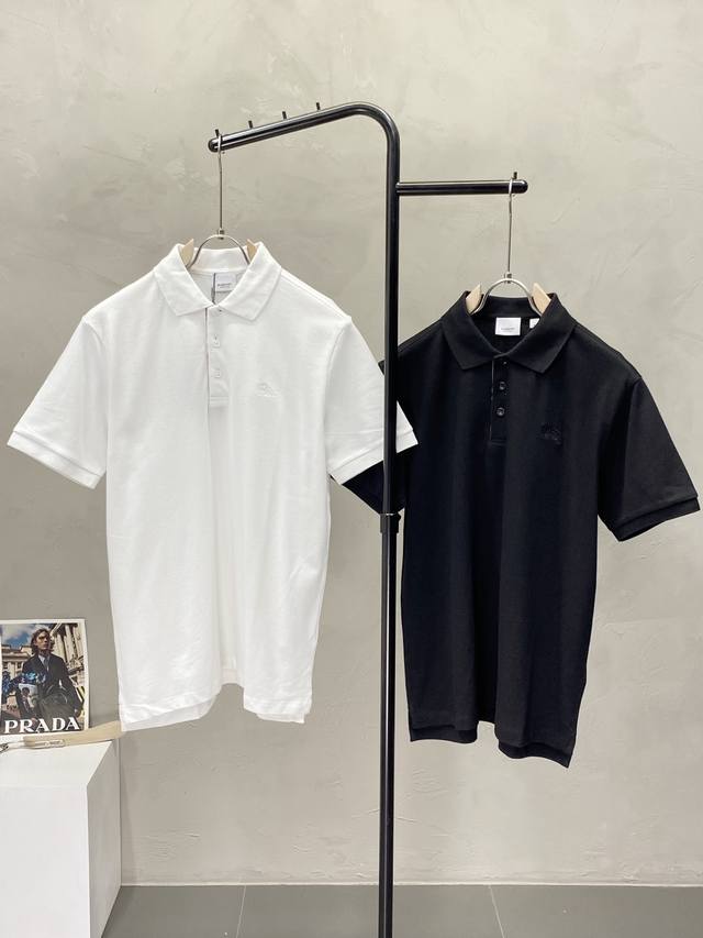 Burberry exclusive new original men's casual short-sleeved shirt, high-end high
