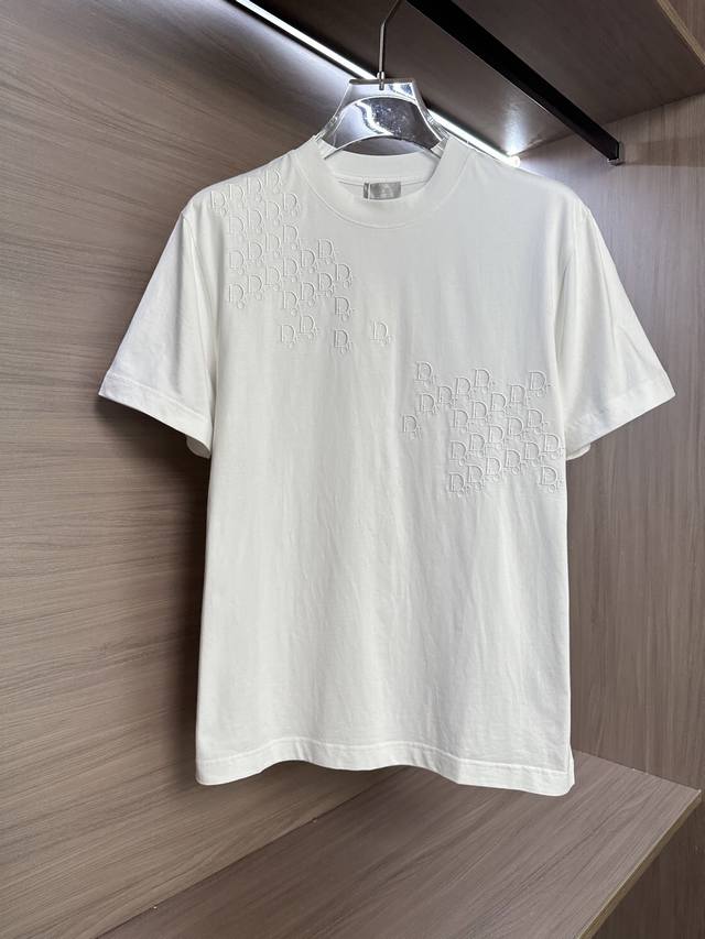 Cd Dijia 25Ss's latest summer short-sleeved, round-neck T-shirt. High-end custom