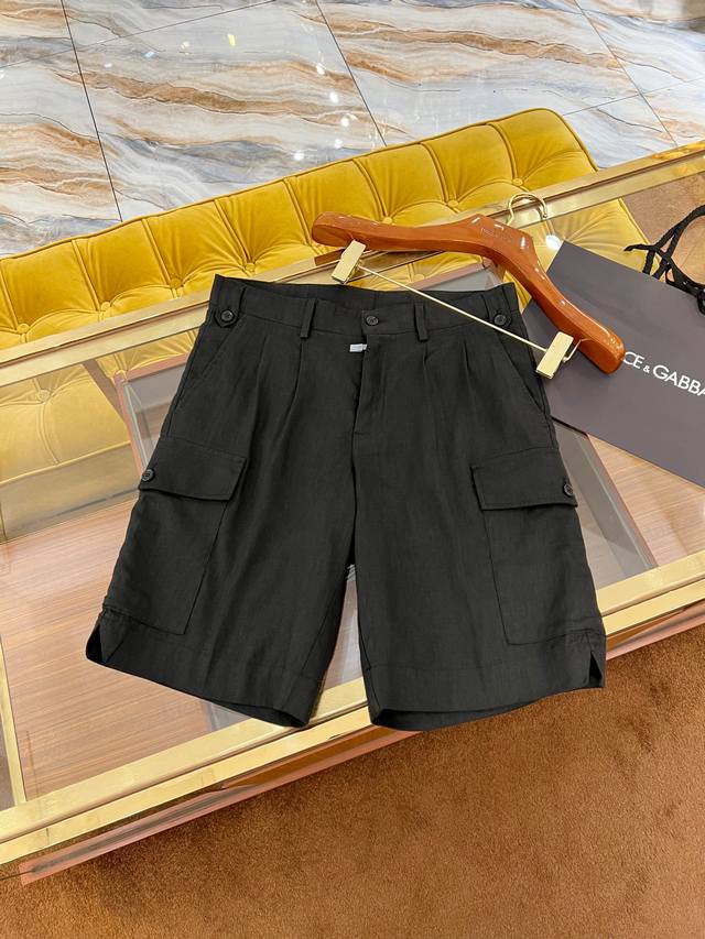 Casual pants 2025Ssdg latest linen shorts workwear pockets heavy craftsmanship