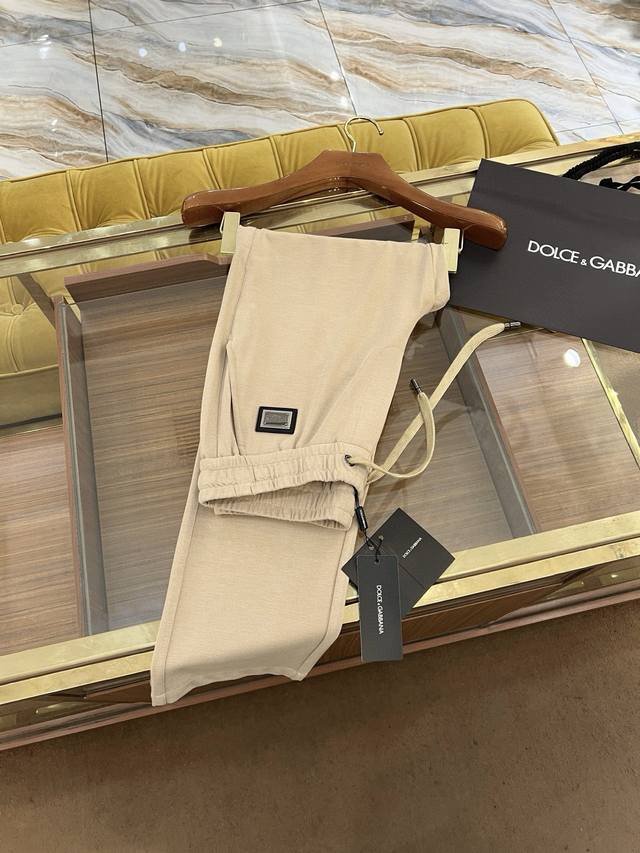 2025Ssdg latest casual pants with exclusive small iron brand logo. High-quality