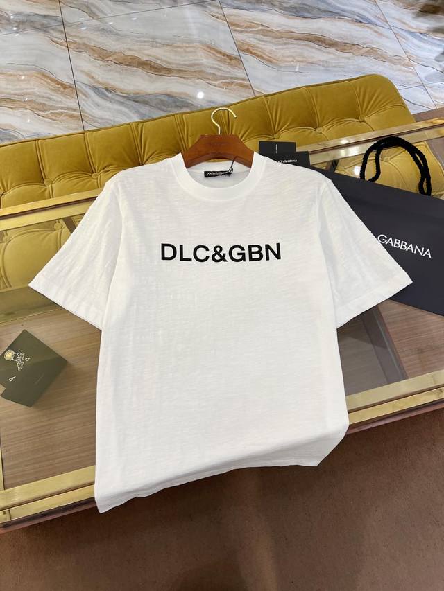 2025Ssdg latest T-shirt with logo print. High-quality bamboo cotton fabric. Os s