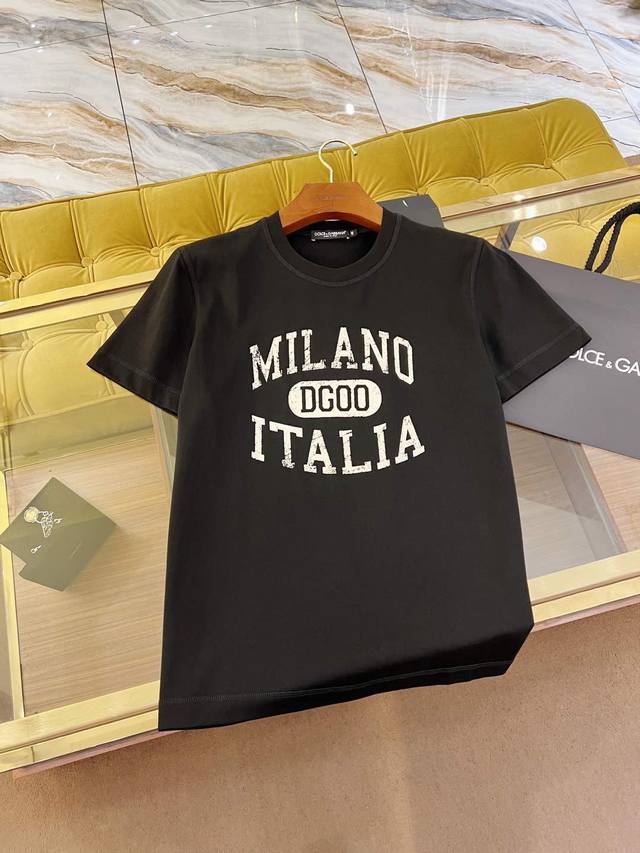 2025Ssdg Latest T-shirt Retro distressed print High-quality cotton fabric Perfec