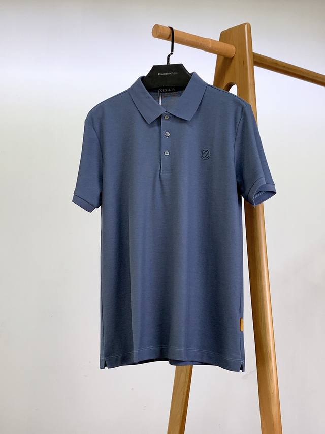 Ermenegildo Zegna's new Spring/Summer 2025 collection, the casual lapel polo shi