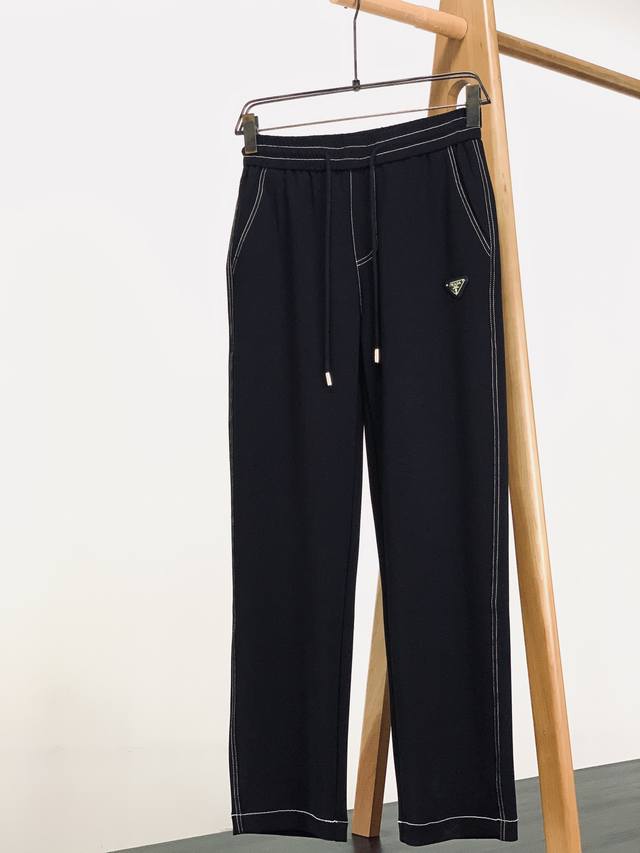 Prada 2025 Spring/Summer New Arrivals Fashion Series Casual Pants, Unique Design