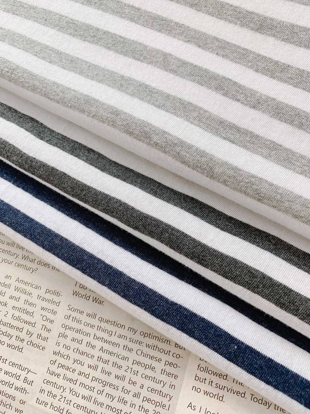 Loropiana L.P2630Ss Spring/Summer New Arrivals New striped crewneck T-shirt, thi