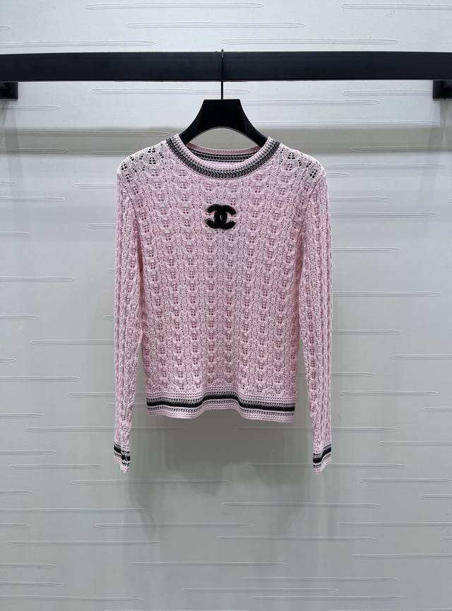 New, original, high-quality Chane* 2025 Early Fall Collection! This openwork kn