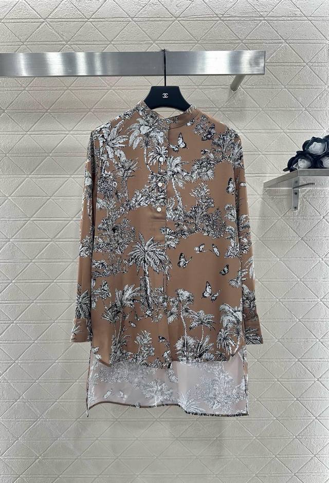 Dio*2025 New Arrivals: Printed Shirt and Shorts Set. Custom Yb imported twill, t