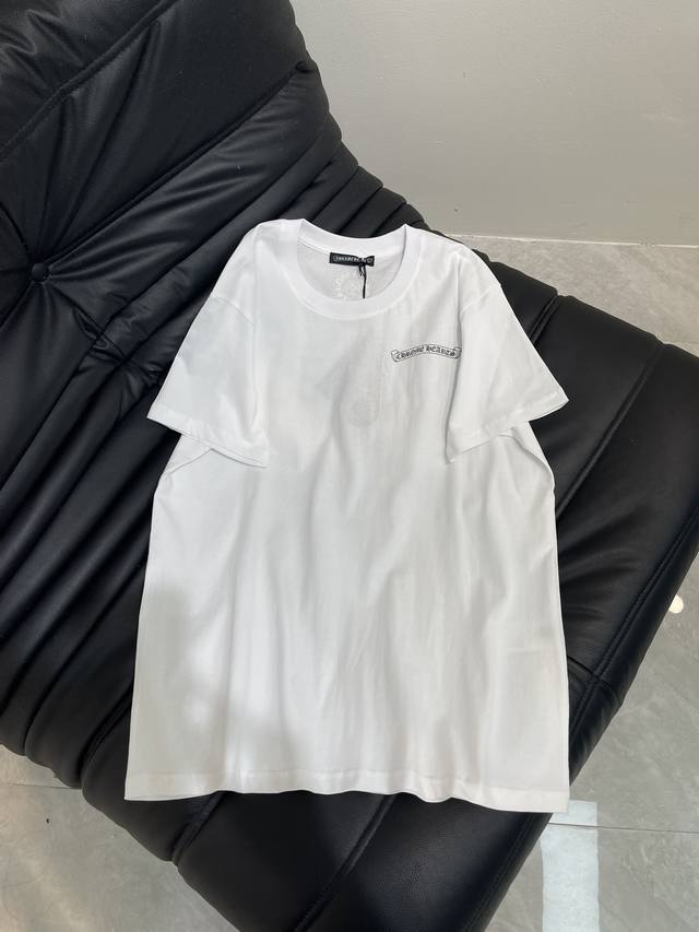 Chrome Hear* Chrome Hearts 25 Spring/Summer new printed round-neck short-sleeved
