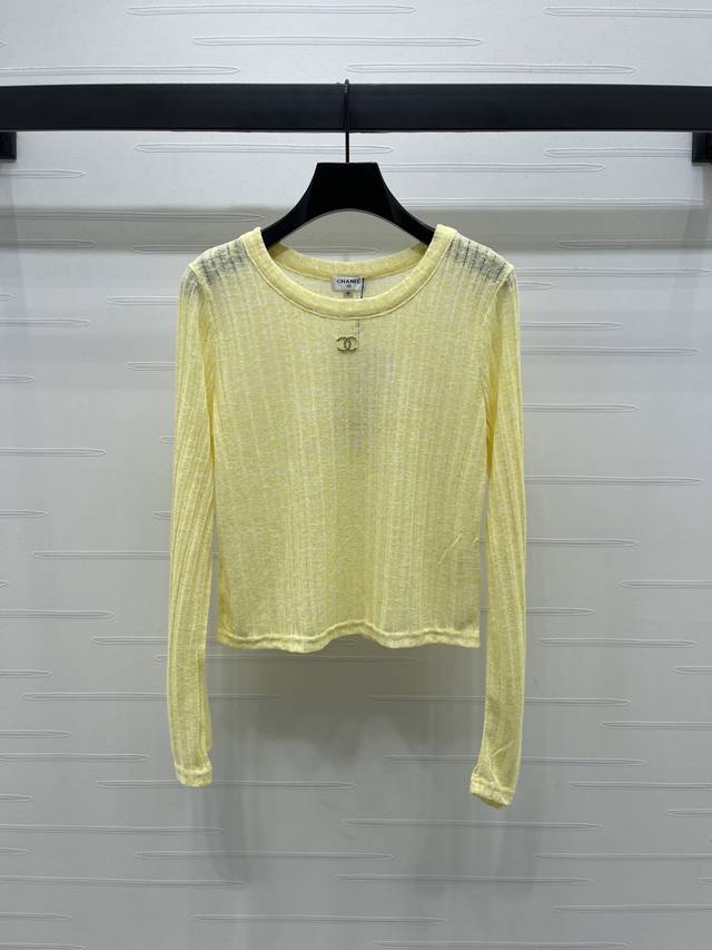 New, original, high-quality Chane* 2025 Early Fall collection! Crew neck, knitt