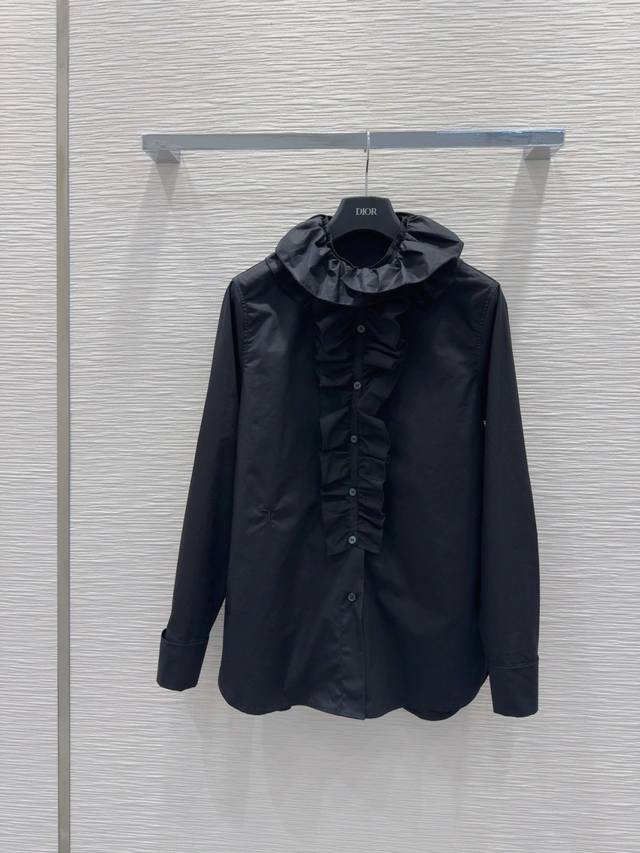 Christian Dio*2025Fw new shirt, low-key luxury, three-dimensional tailoring, str