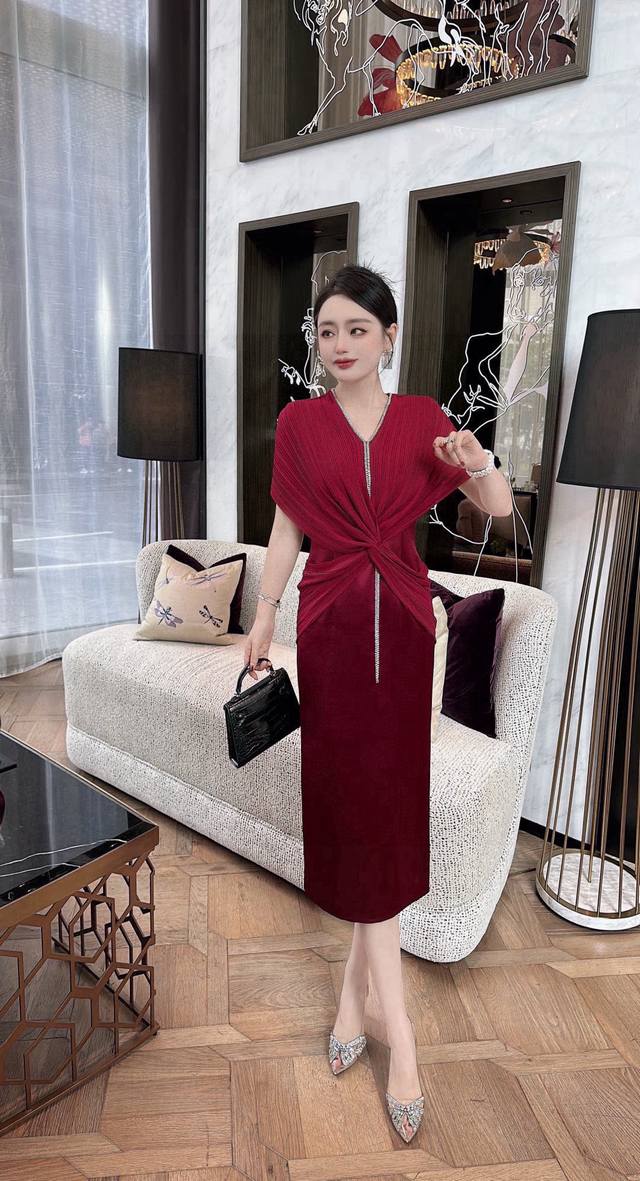 New acetate dress Size: S