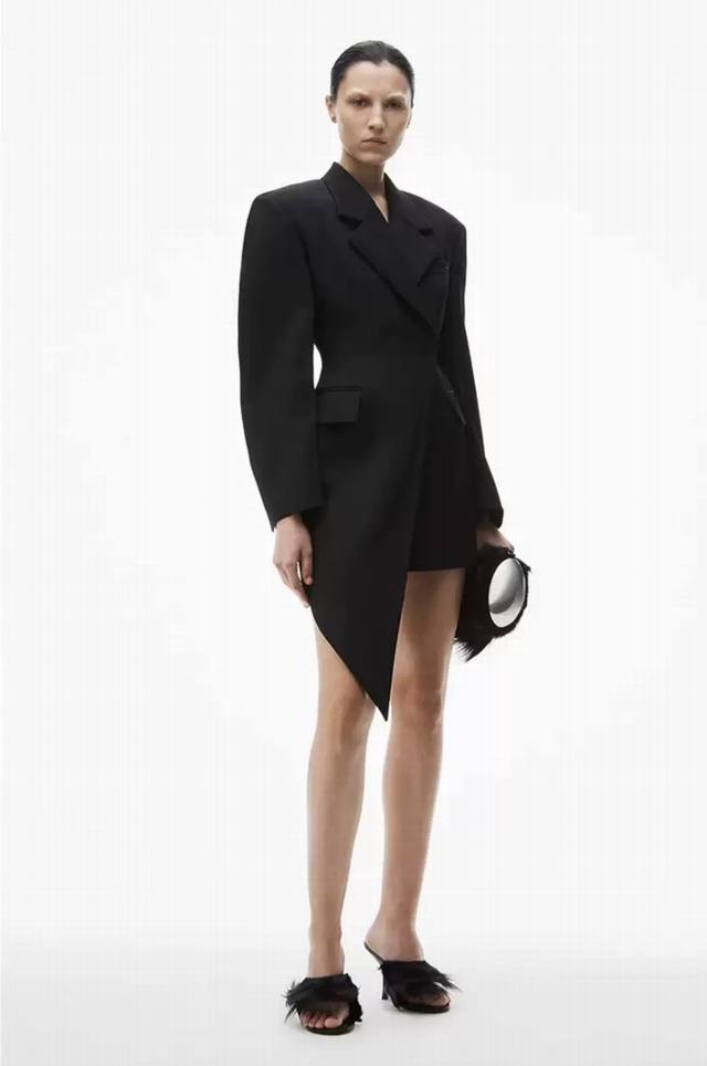 New Alexanderwang suit jacket Size: SML Color: Black DDD