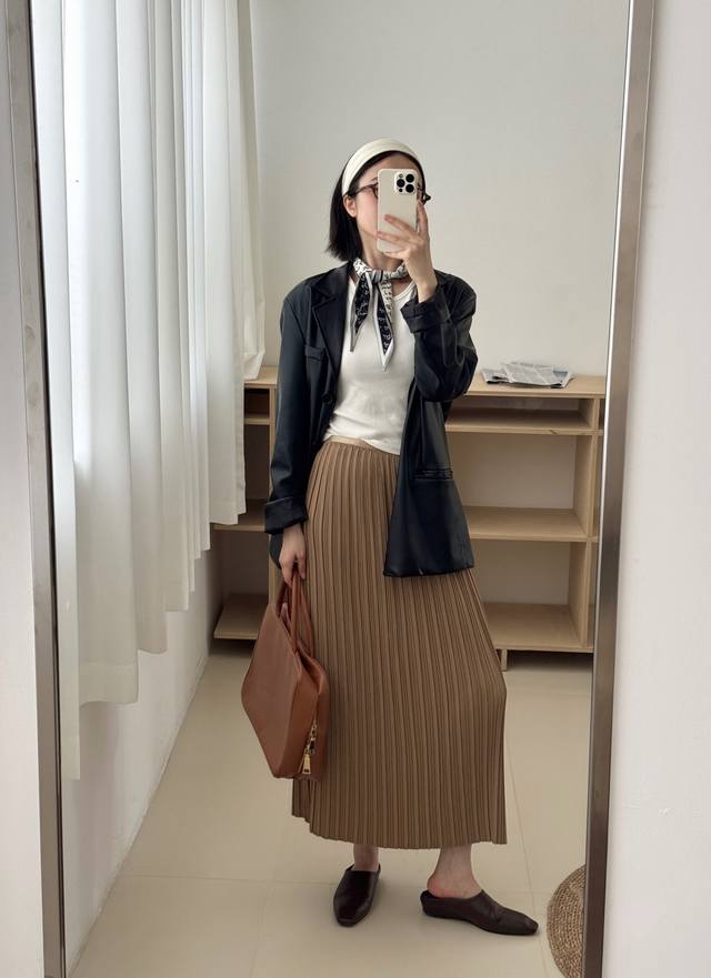 Autumn Pleated Skirt Ml DDD