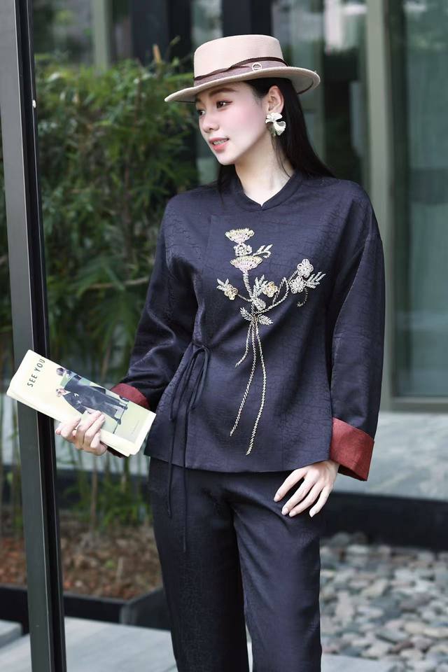 Jacket Pants Early Fall New Arrivals Shiatzy Chen Collection Hot-Style Jacket S