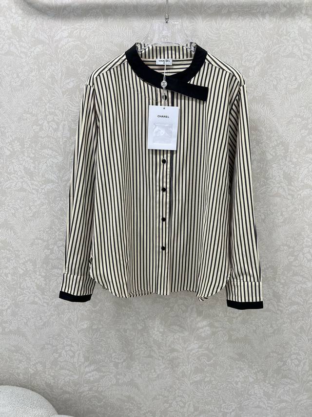 Chane*L's new vintage-inspired striped shirt from 2015 is a no-brainer. Its play
