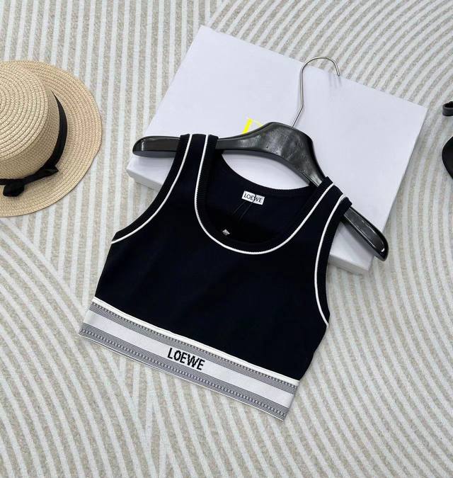 Loewe classic letter webbing sports vest re-ordered and shipped. The essential i
