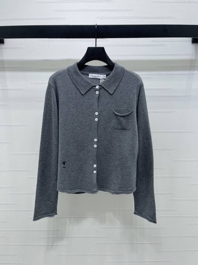 New, original, high-quality Dio* 2025 Early Fall collection! Lapel, long-sleeve