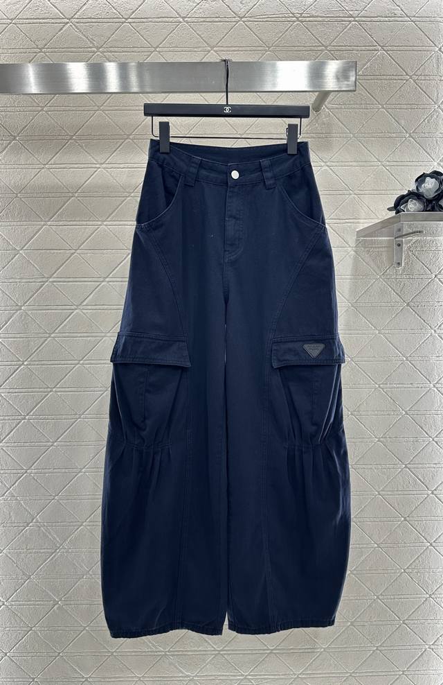 Prad*2025 New Arrival Flap Pocket Work Trousers Custom Yb twill cotton material