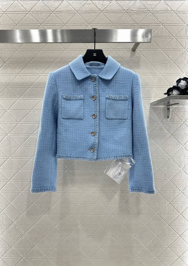 Chane*2025 New Arrivals: Braided Hem Dress Jacket. Made from imported YB wool, t