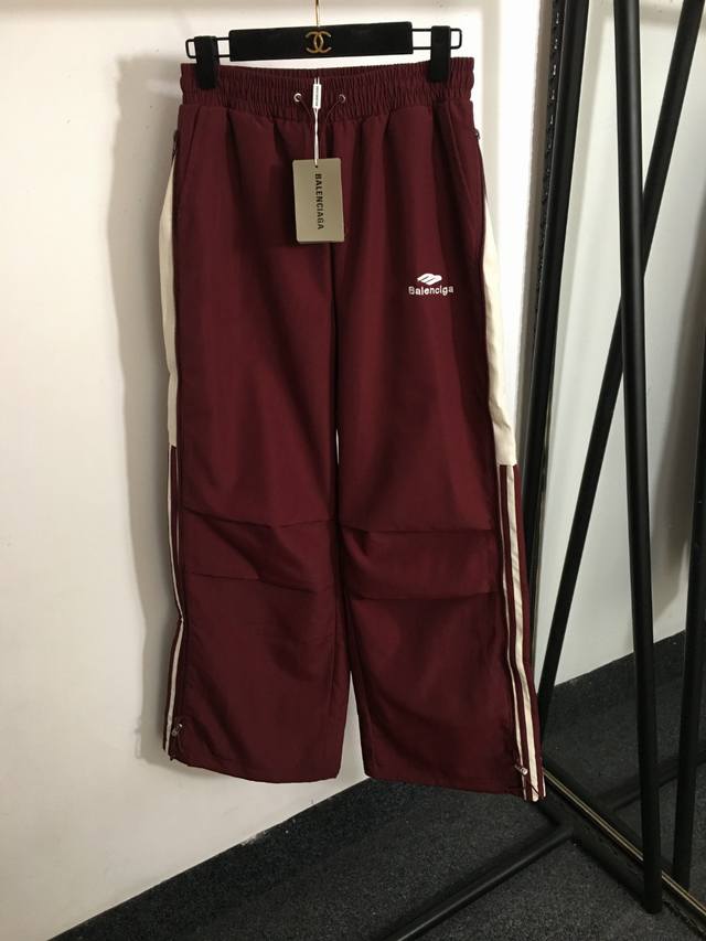 Style No. 5910 Balenciag* new style simple embroidered letters side stripes fas