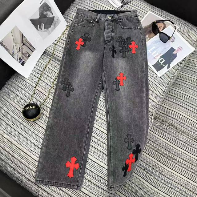 Highly recommend the 25th year early autumn series Crocs new leather cross denim