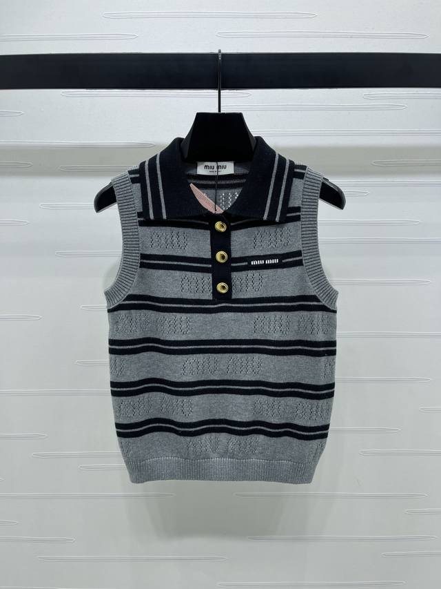 New, original, high-quality, Miumi* 2025 Early Fall collection! This striped la
