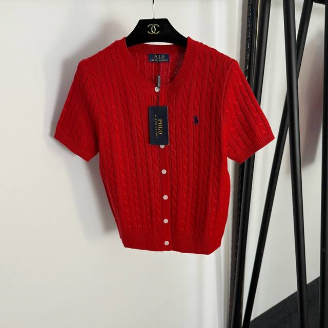 Style No. 20255103 Polo Ralph Lauren new polo embroidered cable knit short-slee