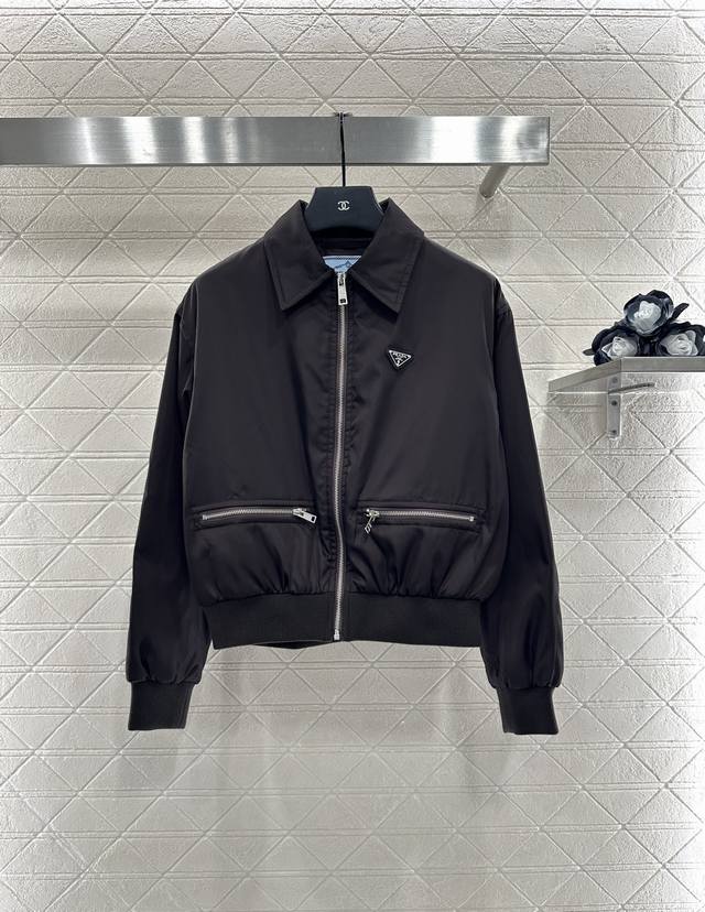 Prad*2025 New Arrival Zipper Jacket Padded Coat Custom Yb Imported Windproof Nyl
