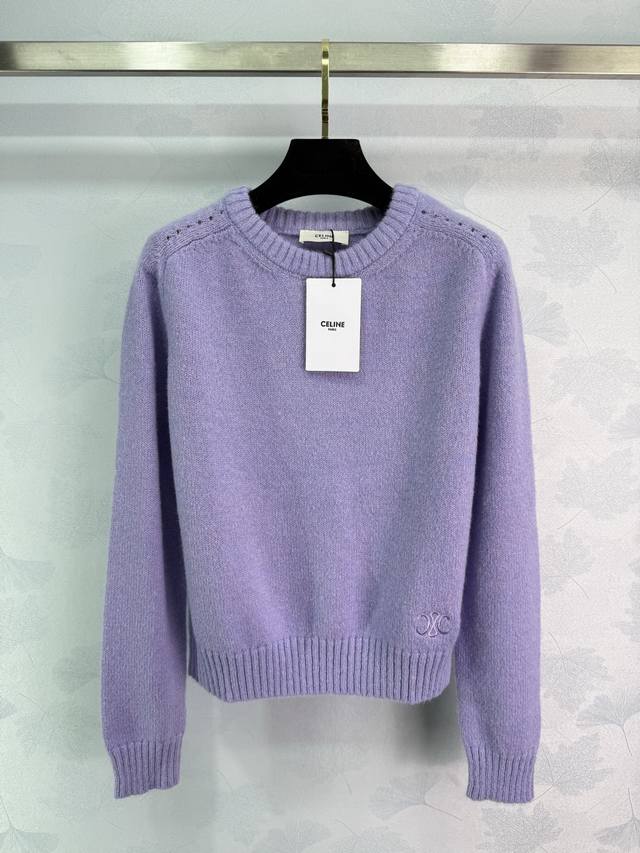 Ce*25 New Fall/Winter Wool Sweater. Custom-made wool fabric feels soft and comfo