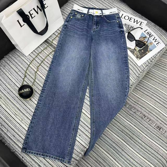 Highly recommend the 25th year early autumn series Loe* new style straight jeans