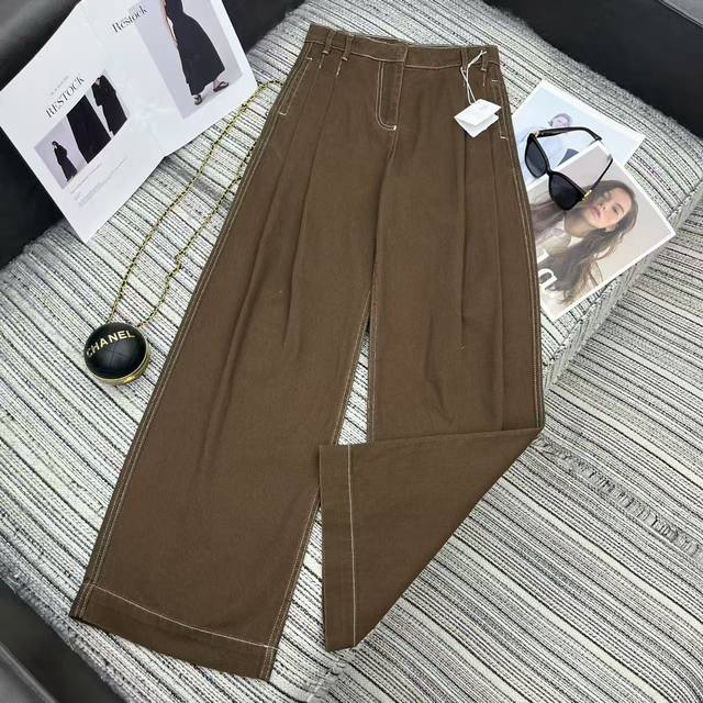 Highly recommend the 25th year early autumn series Bc* new high waist wide leg