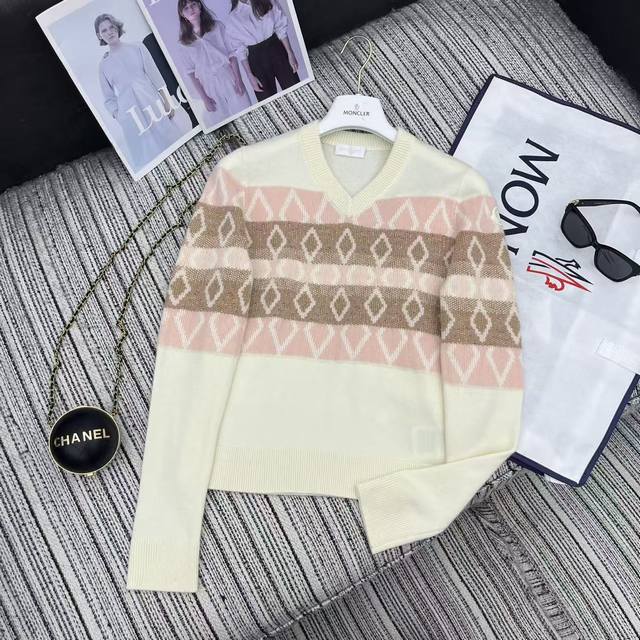 Highly recommend the 25th year early autumn series Mon* new contrast color diamo