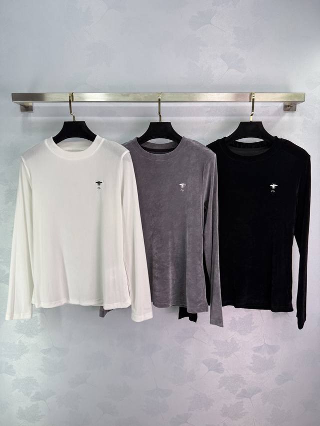 Dio* 2025 Early Fall Collection! Slim-fit crew neck base shirt! Custom-made impo