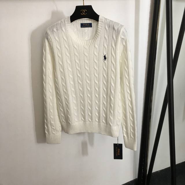 Style No. 7993 Polo Ralph Lauren new polo embroidered pullover long-sleeved cab