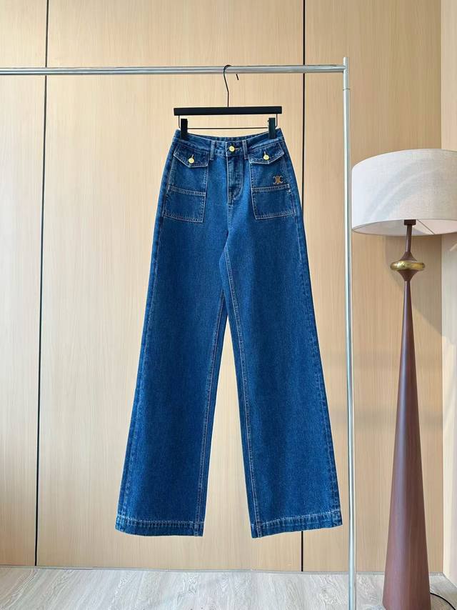 Hot-selling item in stock Designer Original | 202 embroidered jeans Custom Yb tw