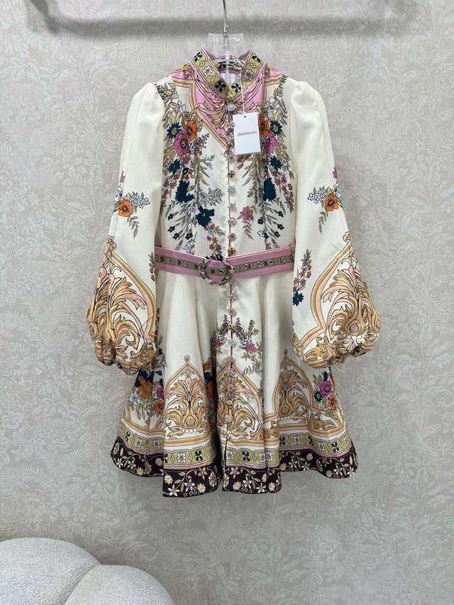 Zimmerman*'s new 25th-century print collection has arrived! A short dress with a