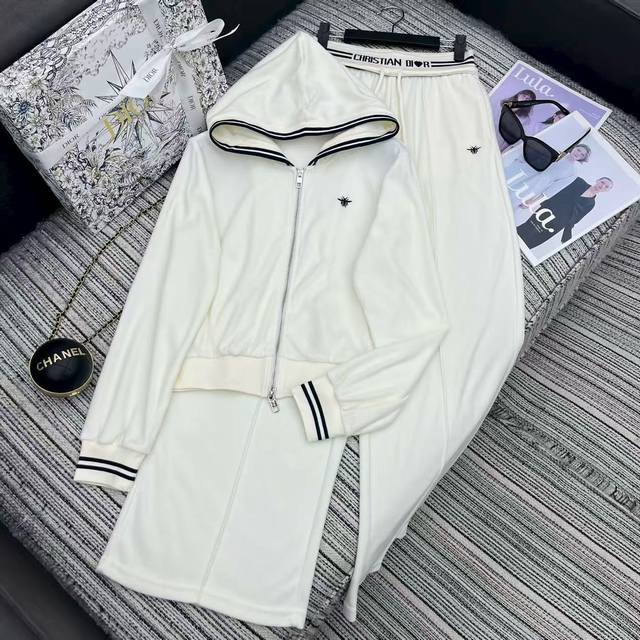 Highly recommend the 25th year early autumn series Dio* new striped edge hooded
